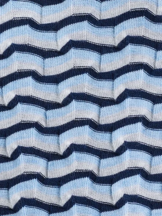 Margaret O'Leary Navy Grey 3D Sweater
Boutique Size Medium Quiet Luxury Artsy - Picture 2 of 9